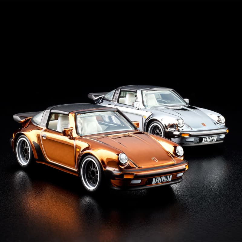 Hot Wheels RLC 1988 Porsche 911 Targa Turbo Chase