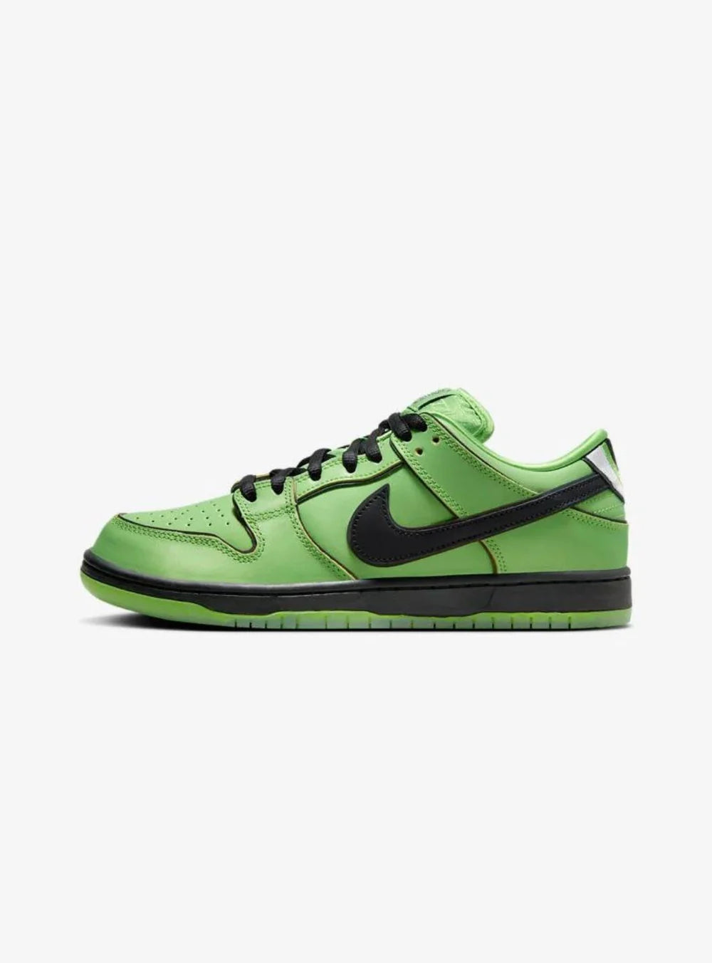Nike SB Dunk Low x The Powerpuff Girls “Buttercup”