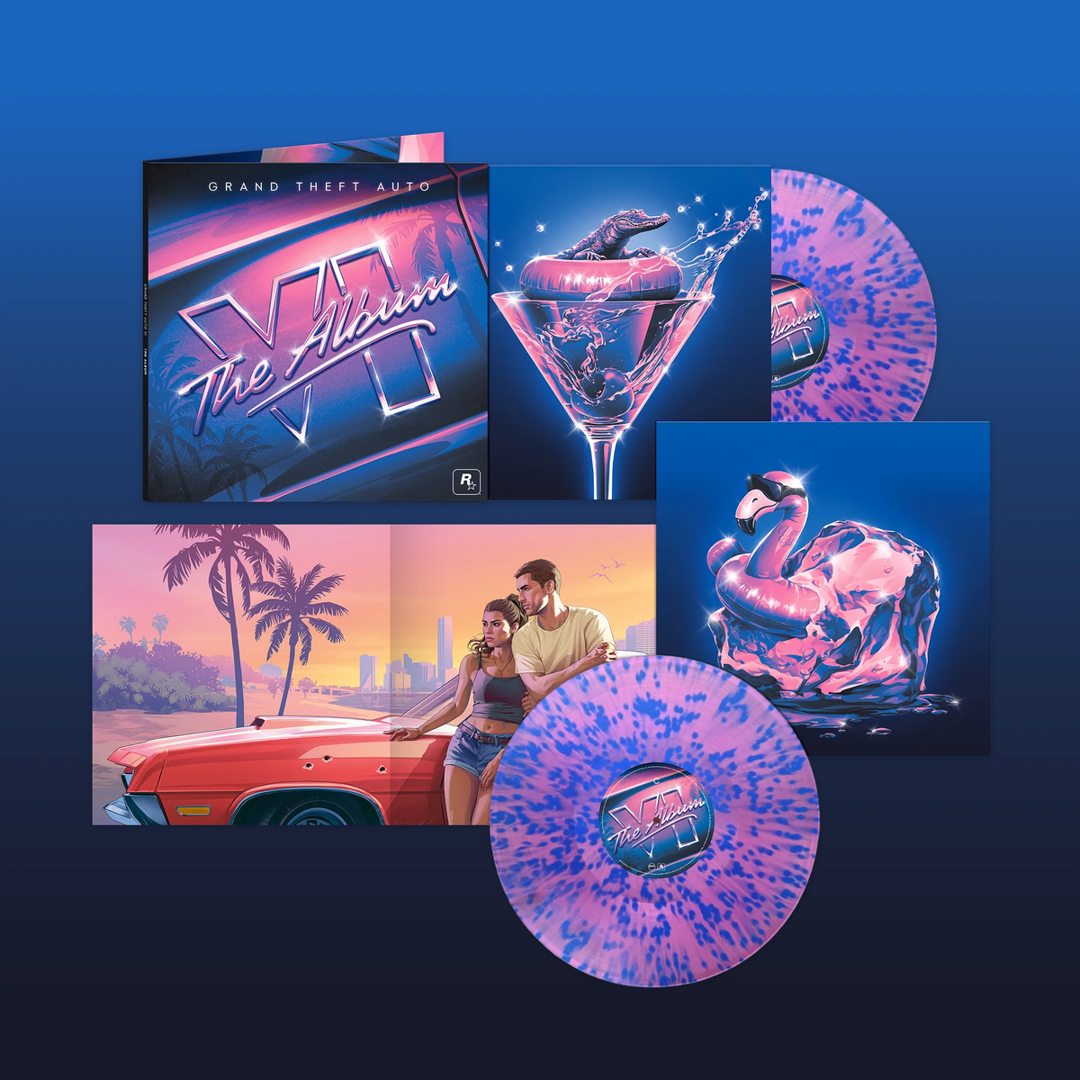 Grand Theft Auto VI: The Album Limited Edition Liquid Vinyl 2LP