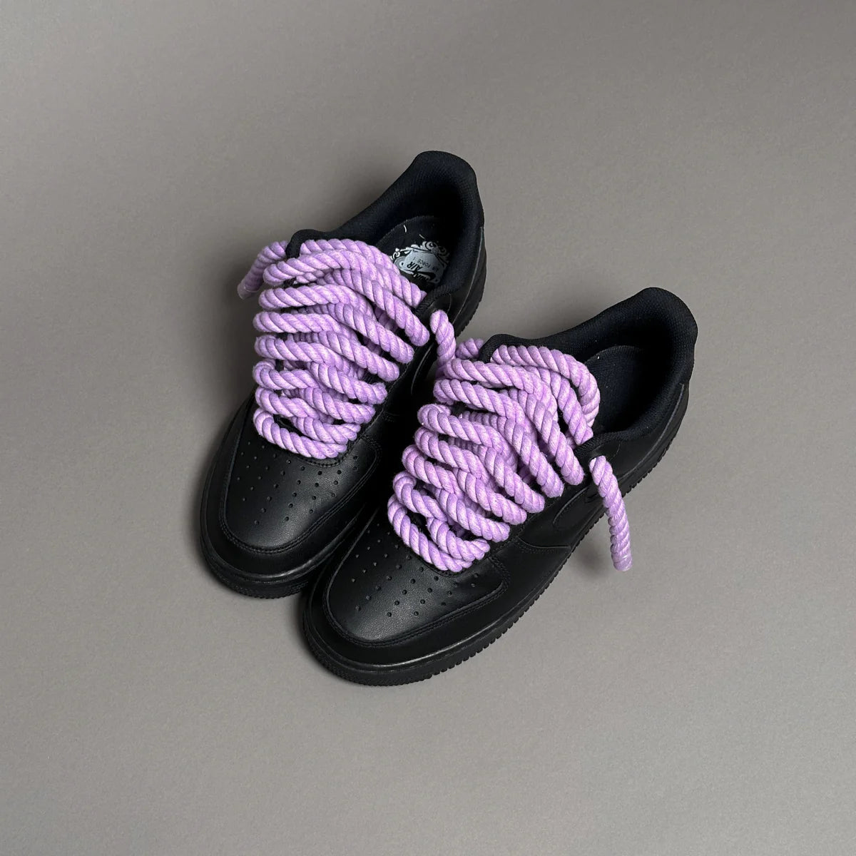 Nike Air Force 1 Black “Ropes Laces”
