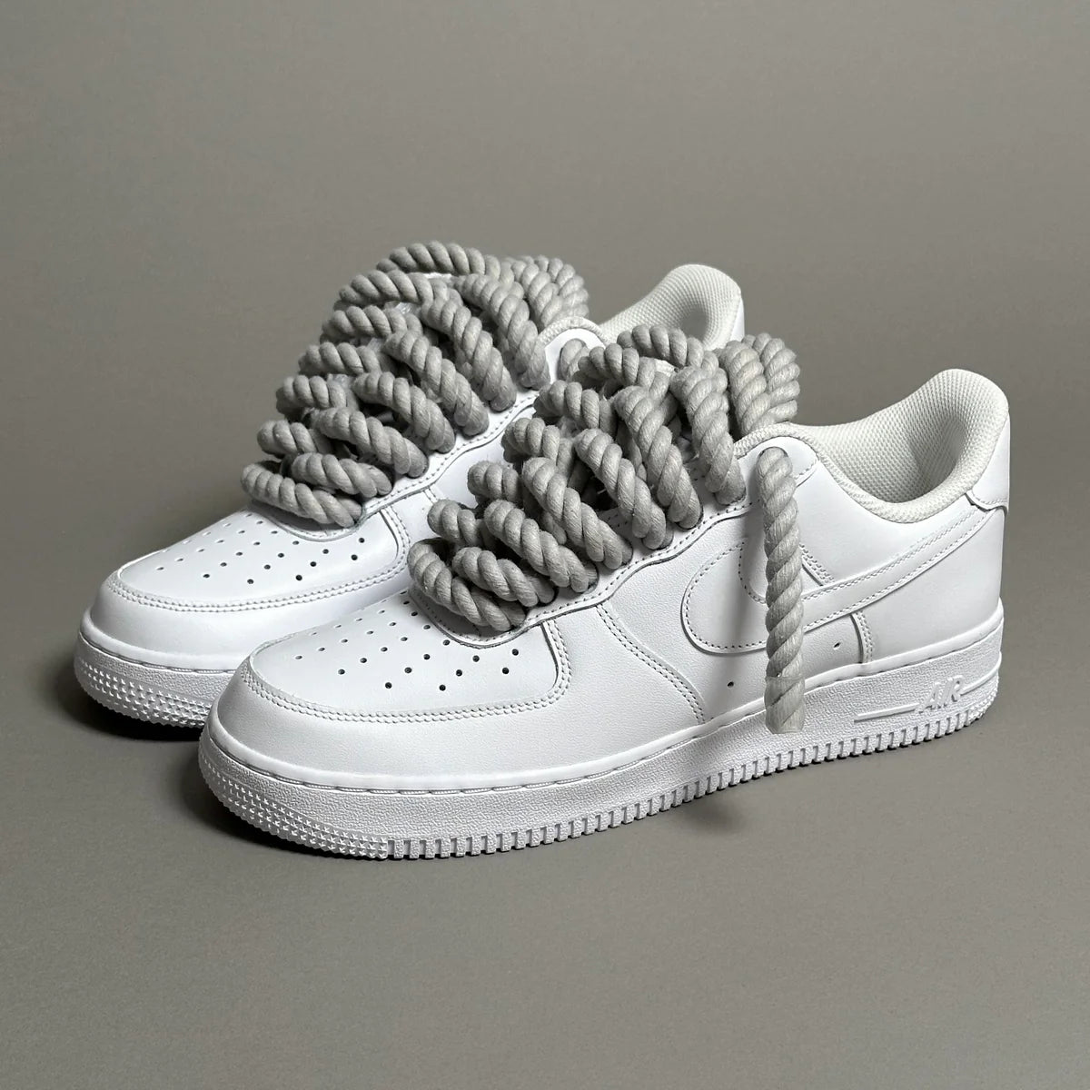 Nike Air force 1 07’ White - Ropes Laces