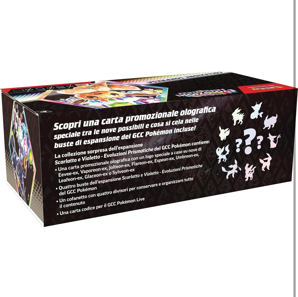 Pokemon GCC Scarlatto e Violetto Evoluzioni Prismatiche Collezione con Sorpresa - Italiano