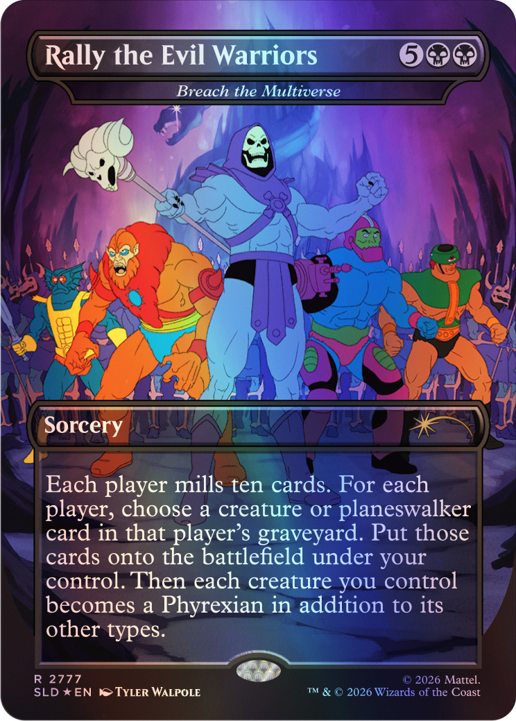 Magic Secret Lair x Masters of the Universe Nyah-Ha-Ha! Foil Edition