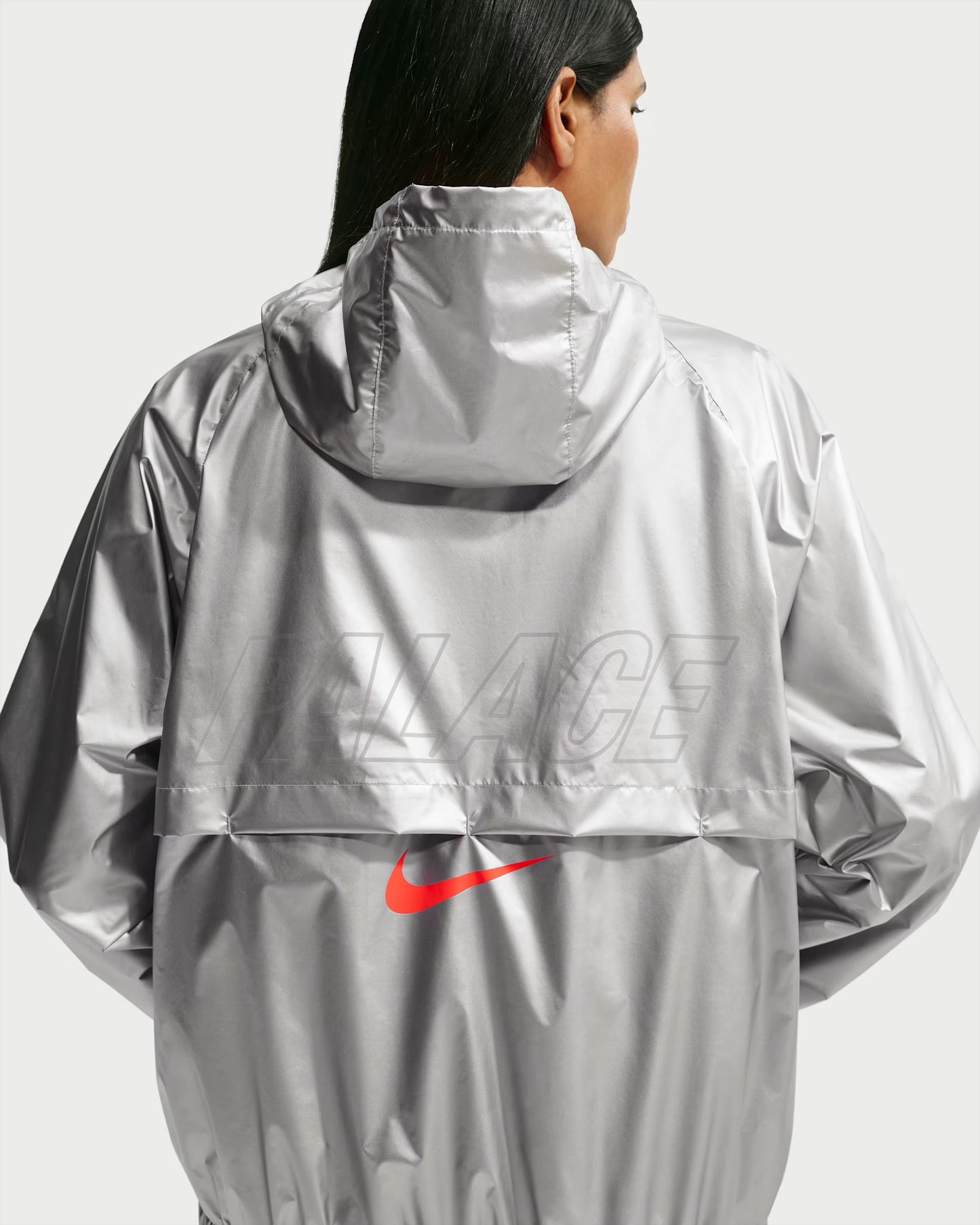 England x Palace Anthem Jacket Silver