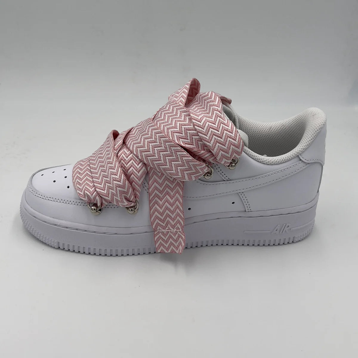 Nike Air Force 1 White Ropes Lanvin Laces