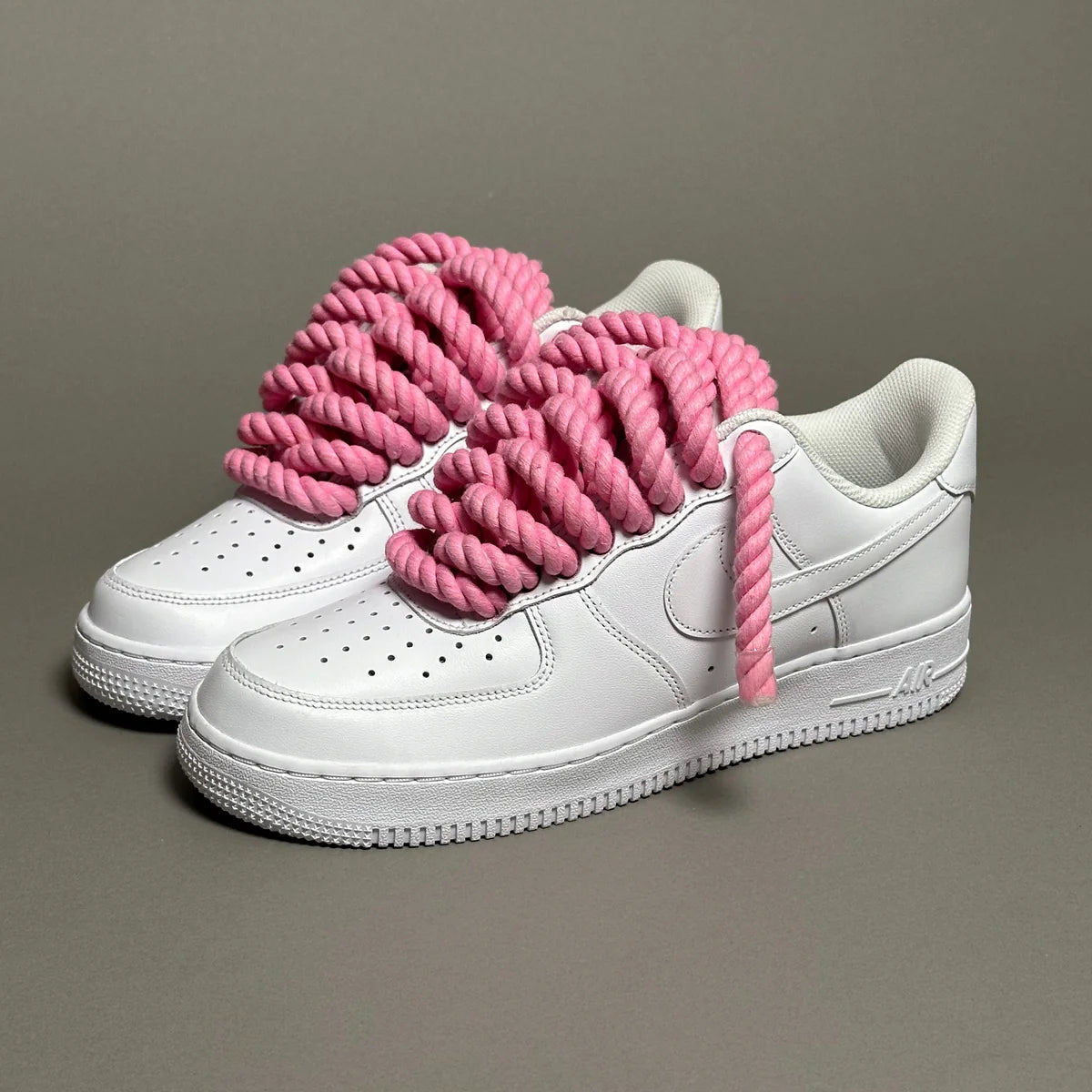 Nike Air force 1 07’ White - Ropes Laces