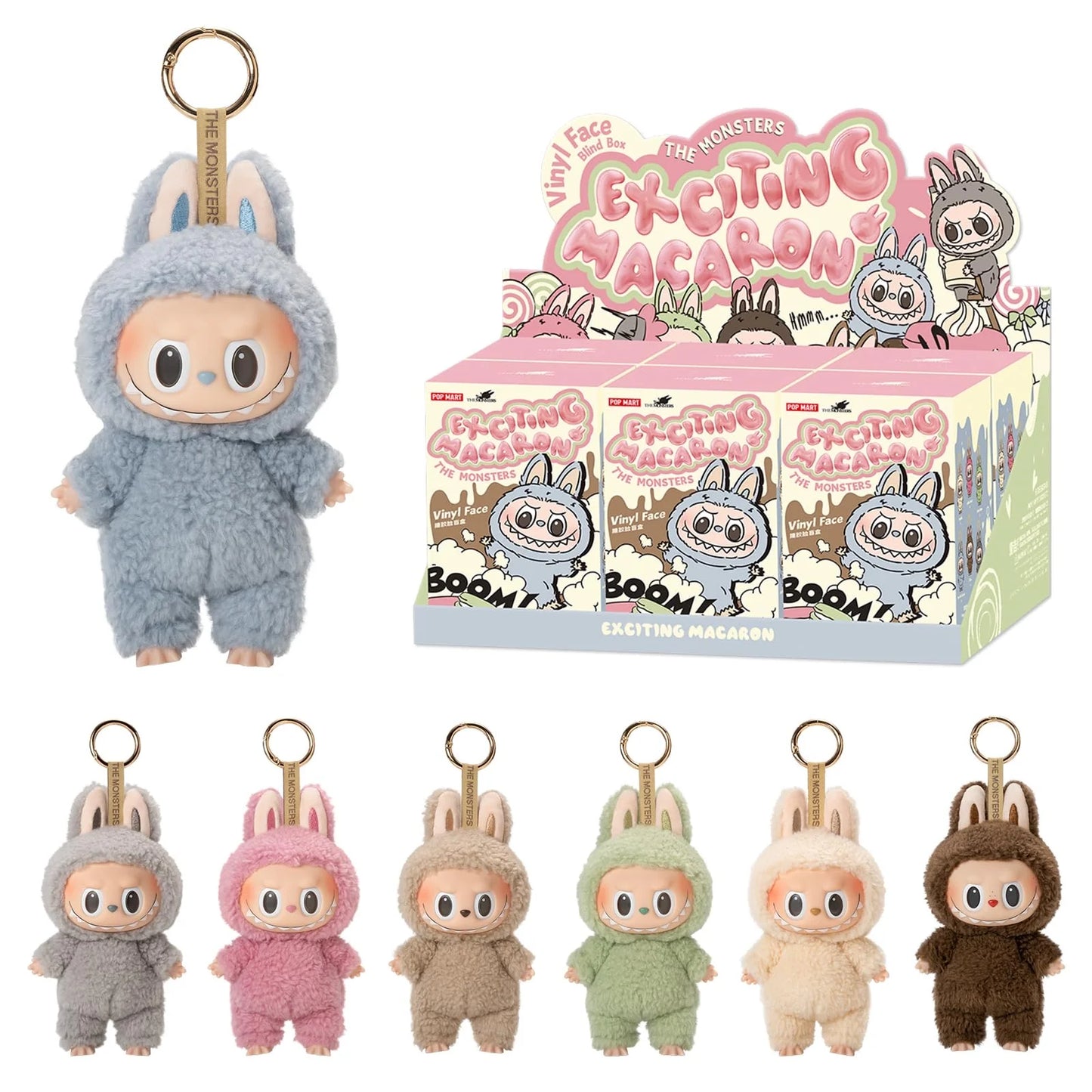 Pop Mart Labubu The Monsters Tasty Macarons – Vinyl Face