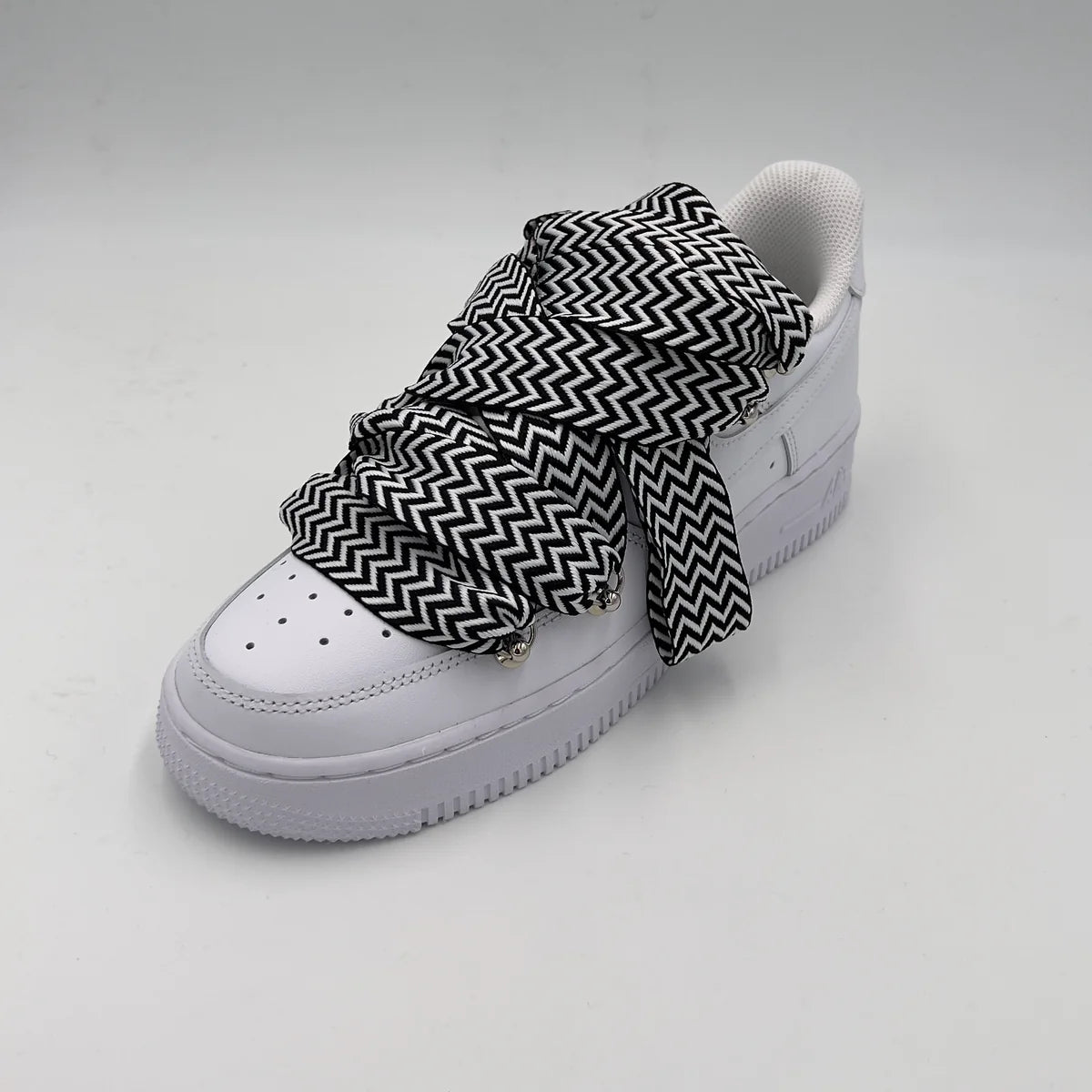 Nike Air Force 1 White Ropes Lanvin Laces