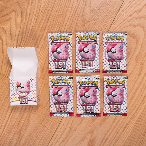 Pokemon GCC Bundle 6 Bustine Scarlatto e Violetto 151 - Italiano