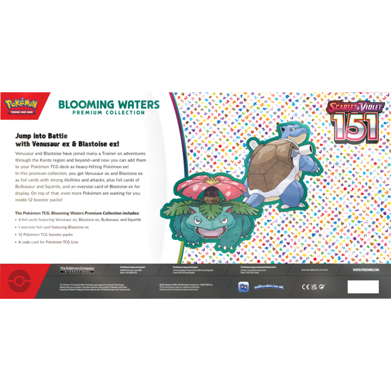 Pokemon TCG Blooming Waters Premium Collection - English Version
