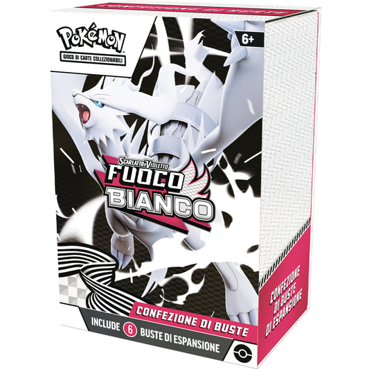 Pokémon GCC: Scarlatto e Violetto – Fuoco Bianco Bundle da 6 buste - Lingua Italiana