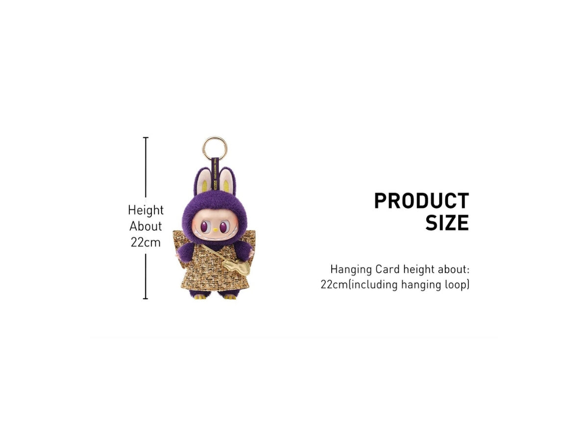 Pop Mart Labubu x Pronounce – Wings of Fortune Vinyl Plush Hanging Card