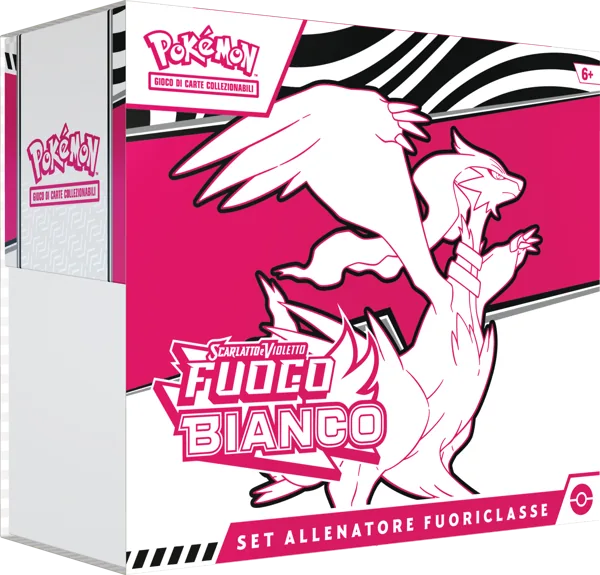 Pokemon GCC Set Allenatore Fuoriclasse Bianco e Nero Fuoco Bianco - Lingua Italiana