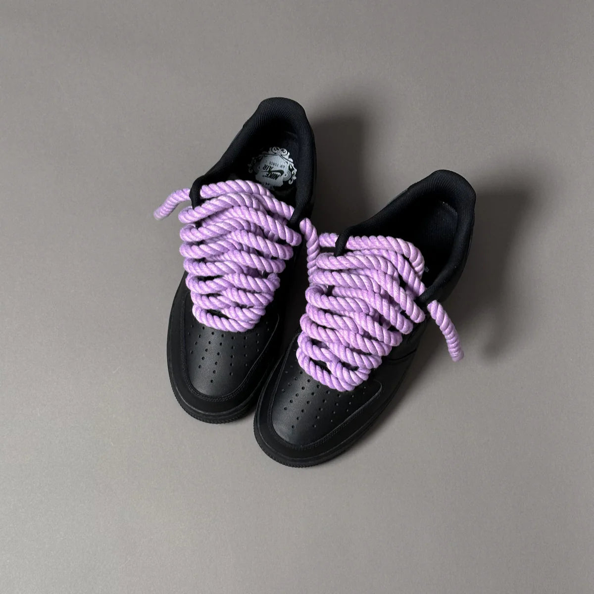 Nike Air Force 1 Black “Ropes Laces”