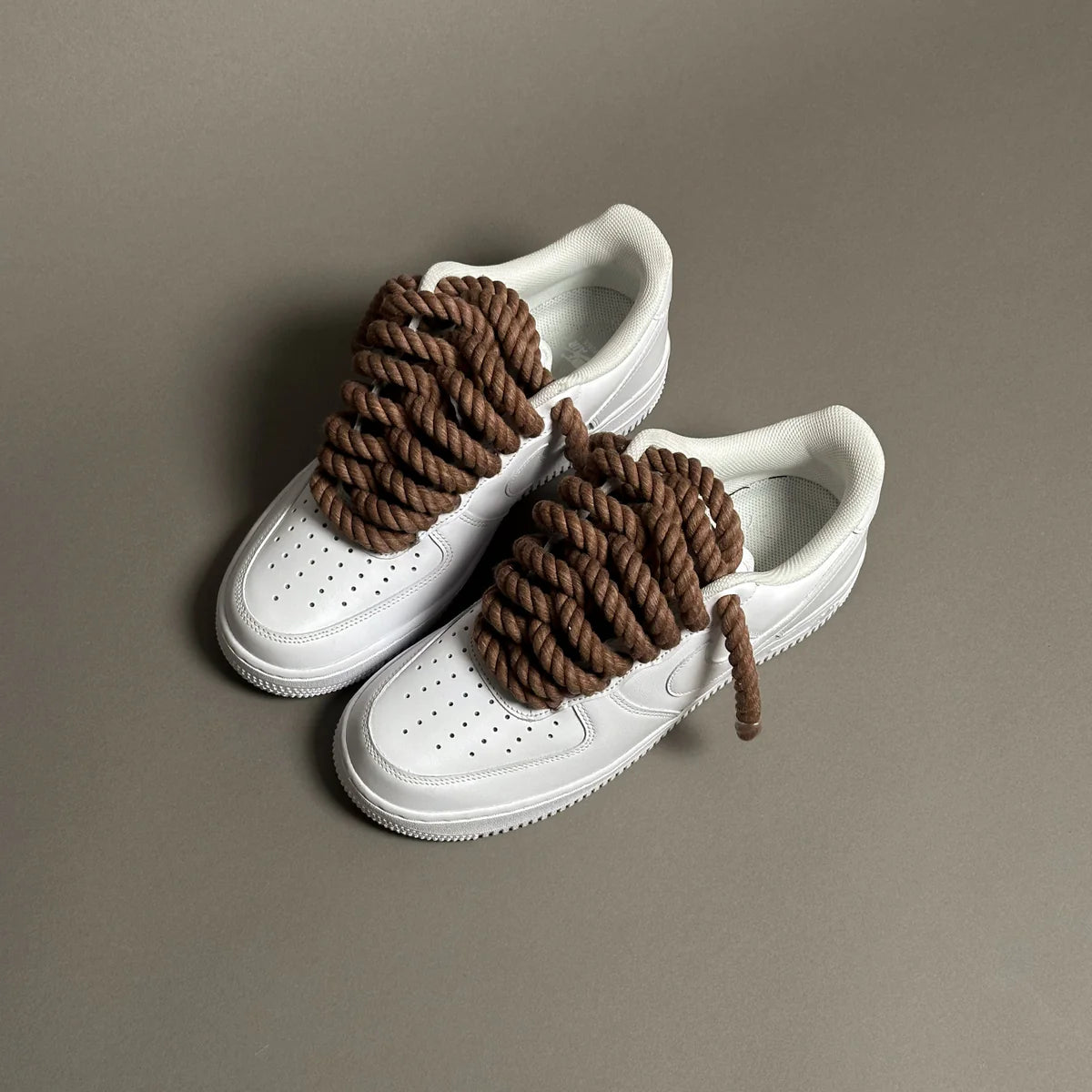 Nike Air force 1 07’ White - Ropes Laces