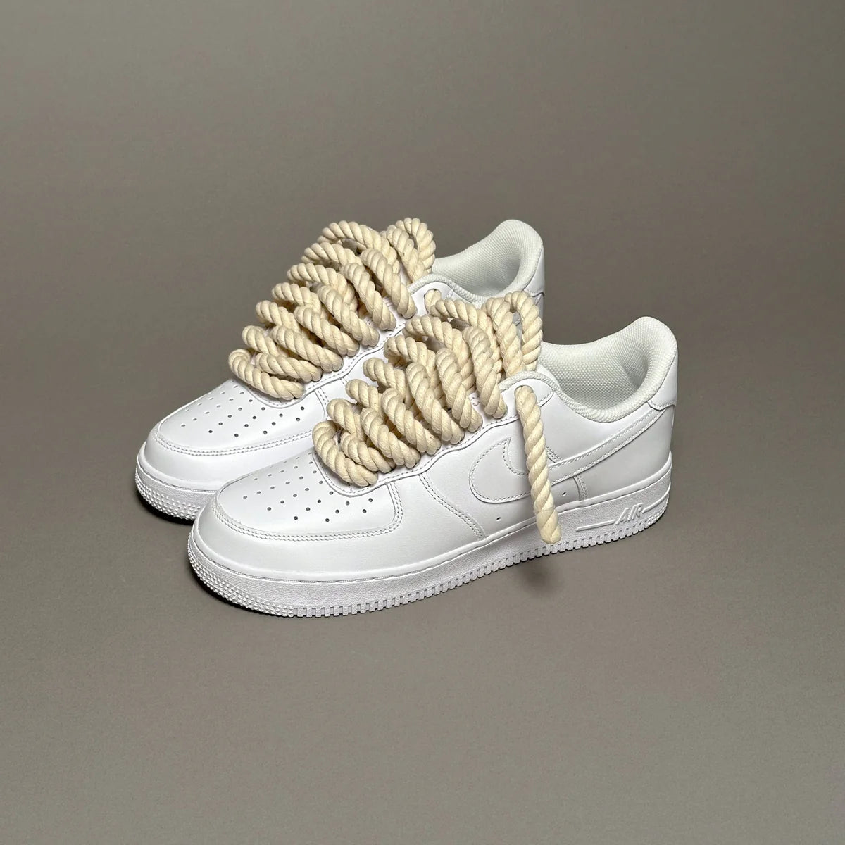 Nike Air force 1 07’ White - Ropes Laces