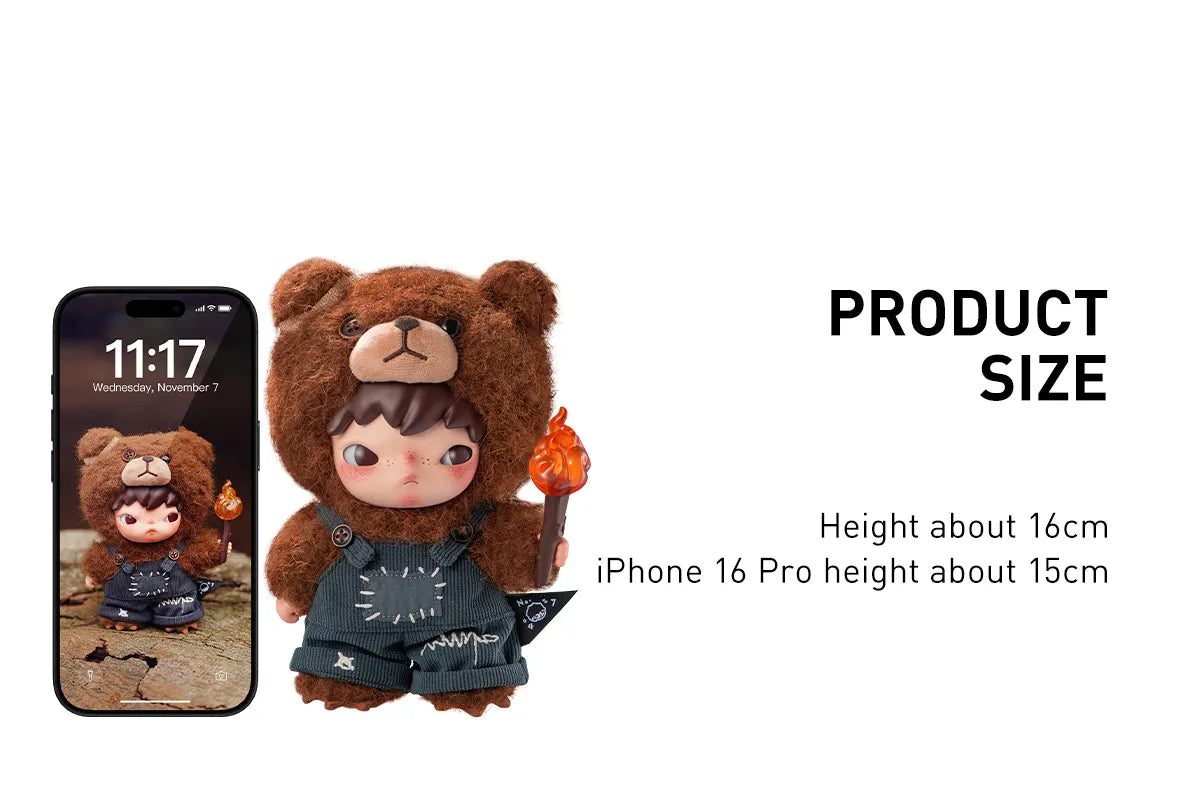 Hirono Living Wild – Fight for Joy Plush Doll