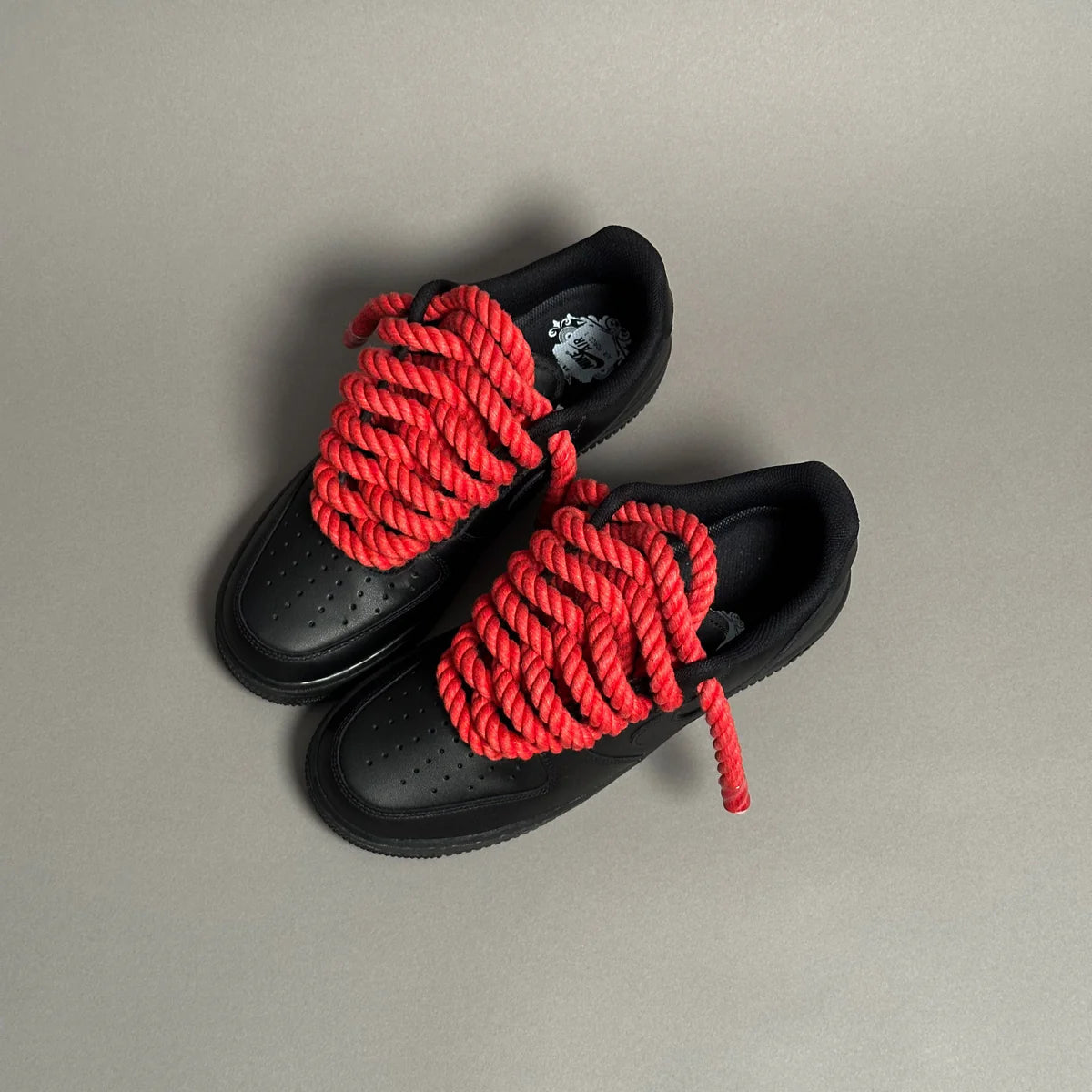 Nike Air Force 1 Black “Ropes Laces”