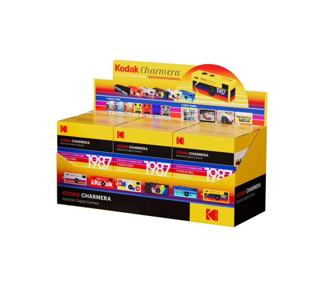 Kodak Charmera Keychain Digital Camera – Mini Fotocamera Digitale Portachiavi (Blind Box 1987 Series)