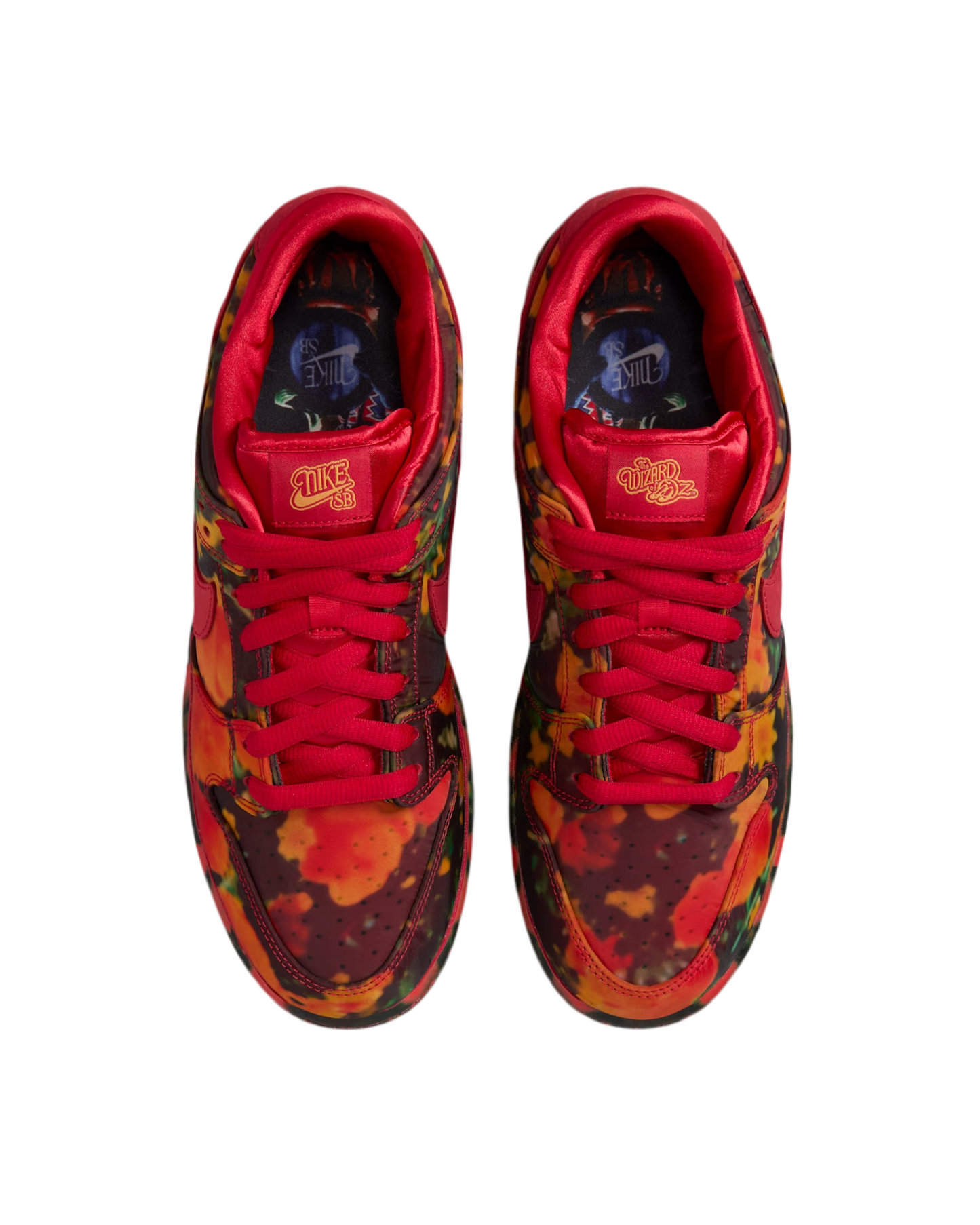 Nike Dunk low SB x Wizard of Oz Campo di Papaveri