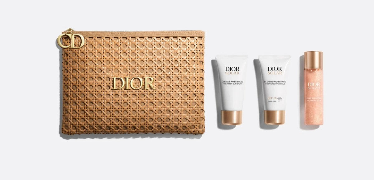 DIOR Solar Travel Essentials Set Clutch Bag 2026 Limited Edition