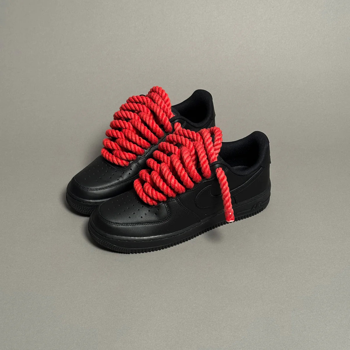 Nike Air Force 1 Black “Ropes Laces”