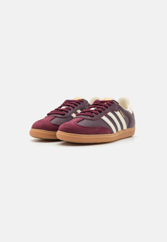 Adidas Samba Maroon Gold