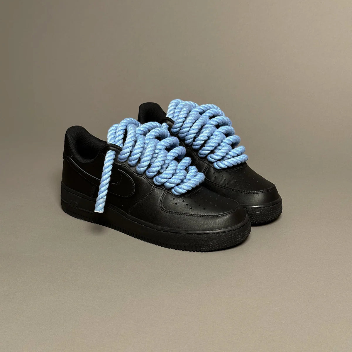 Nike Air Force 1 Black “Ropes Laces”