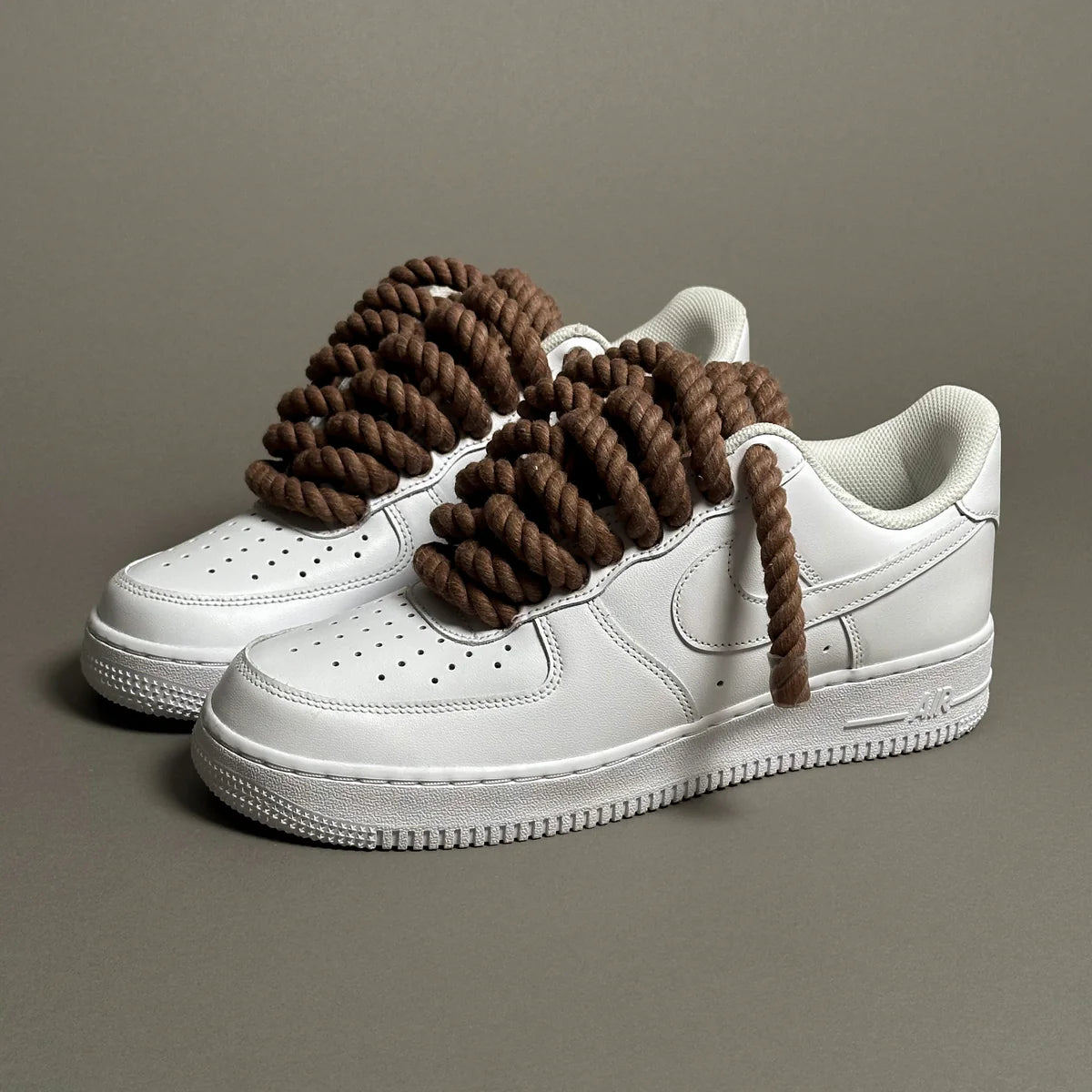 Nike Air force 1 07’ White - Ropes Laces