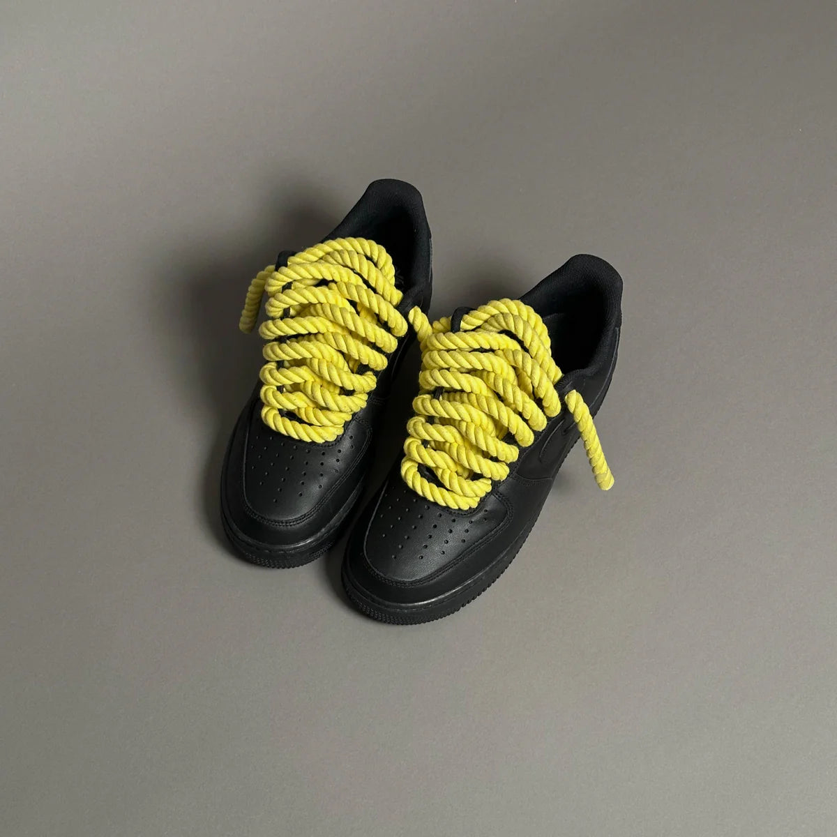 Nike Air Force 1 Black “Ropes Laces”
