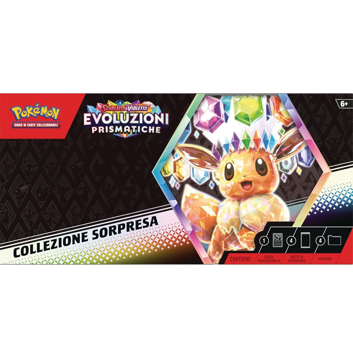 Pokemon GCC Scarlatto e Violetto Evoluzioni Prismatiche Collezione con Sorpresa - Italiano