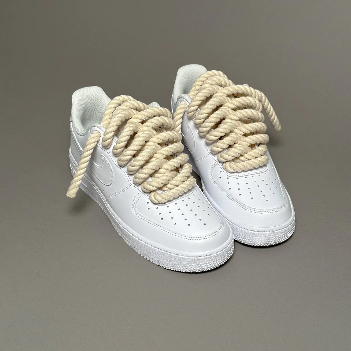 Nike Air force 1 07’ White - Ropes Laces