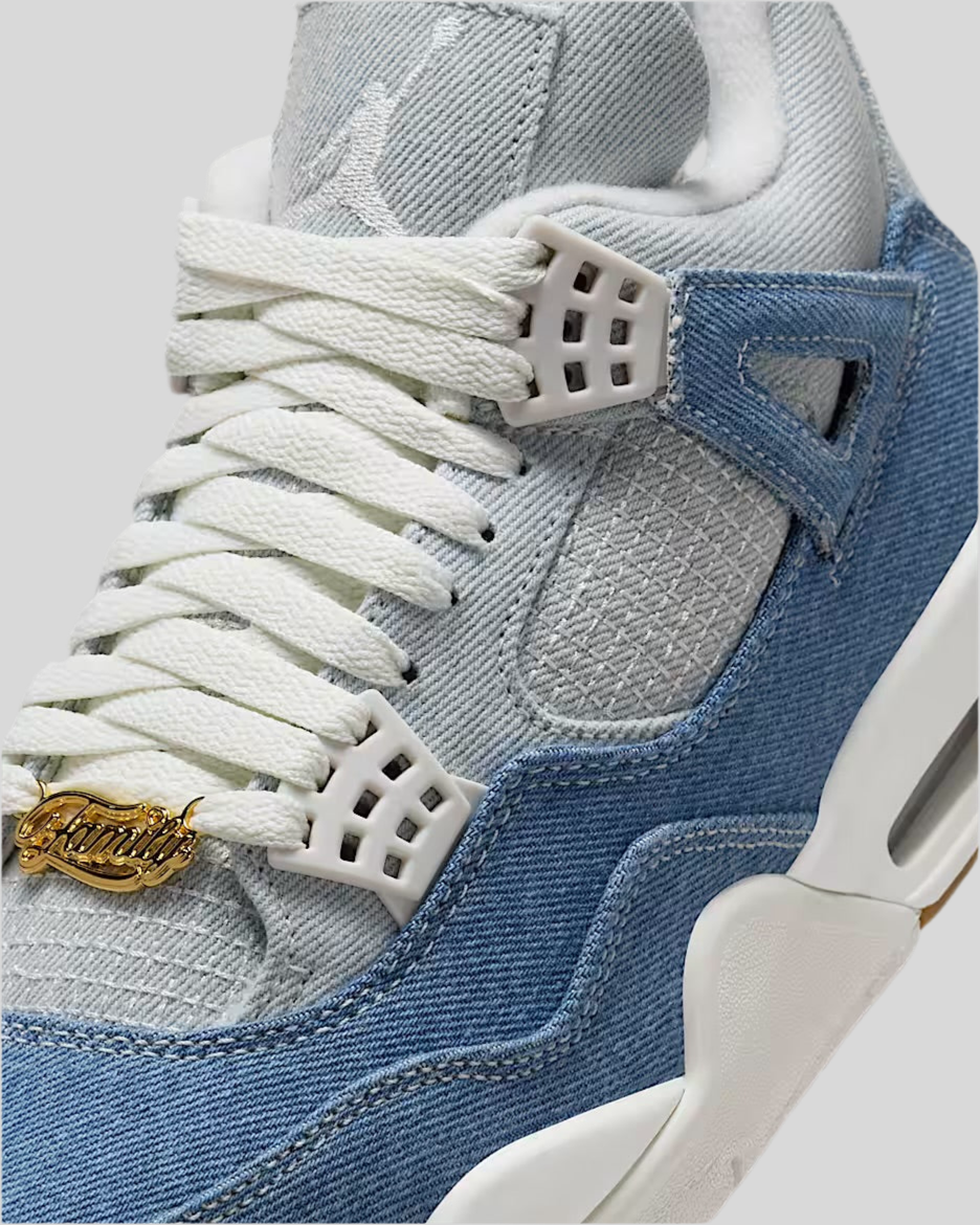 Air Jordan 4 Denim Worn Blue