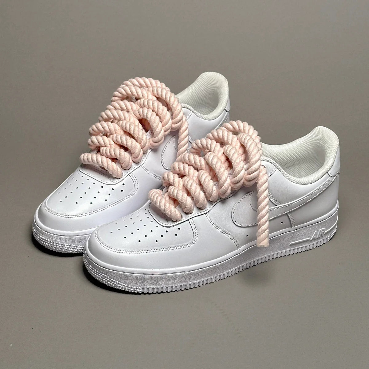 Nike Air force 1 07’ White - Ropes Laces