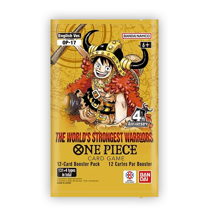 One Piece OP-17 The World’s Strongest Warrior – Booster Box (ENG)