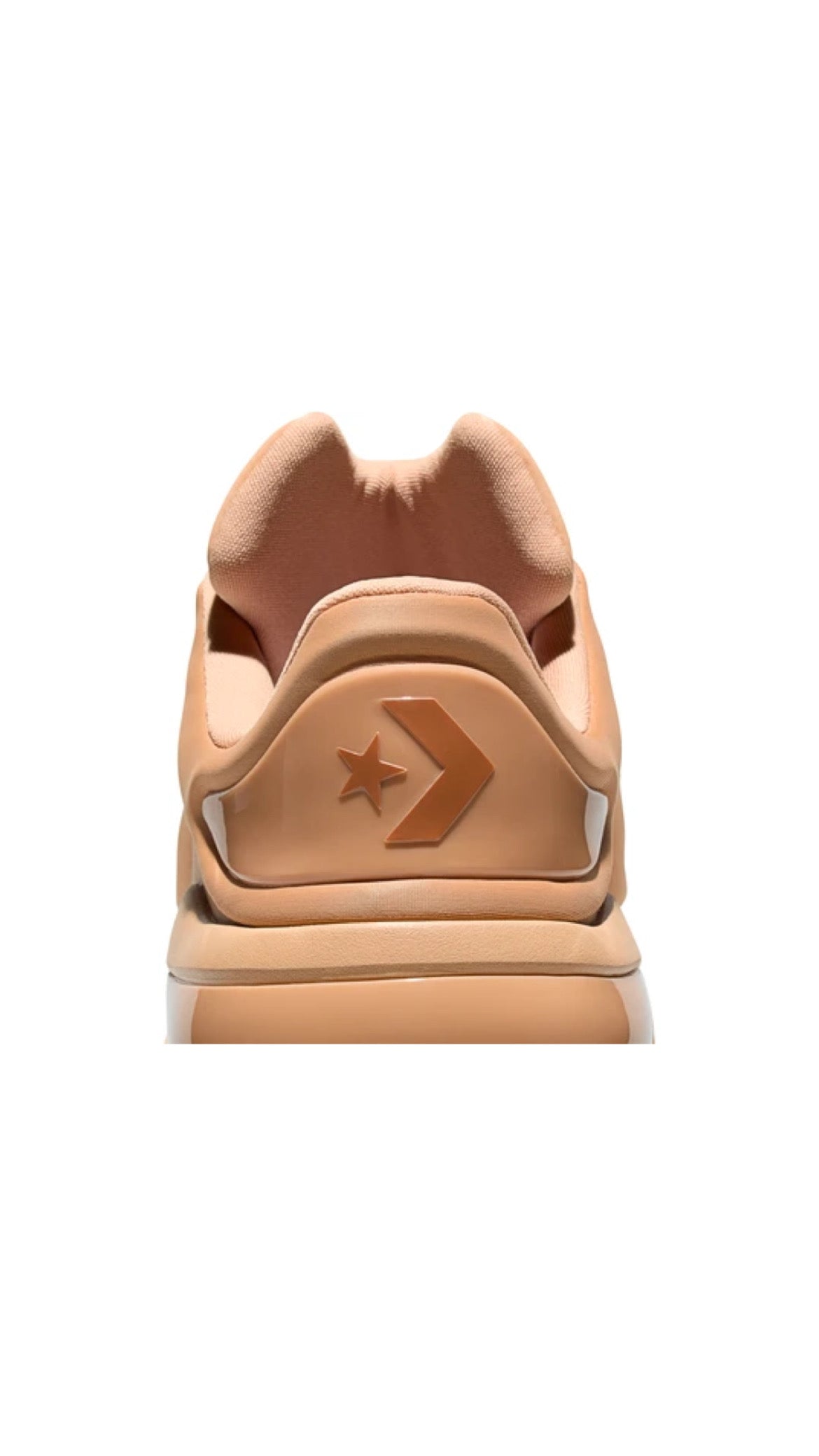 Converse SHAI 001 Hail Clay dettaglio logo heel