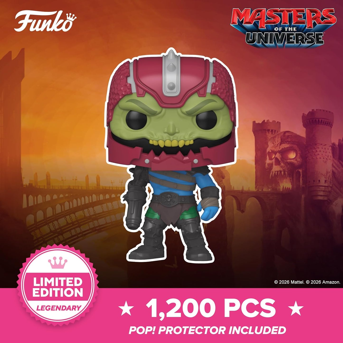 Funko Pop Trap Jaw 2024 back of box