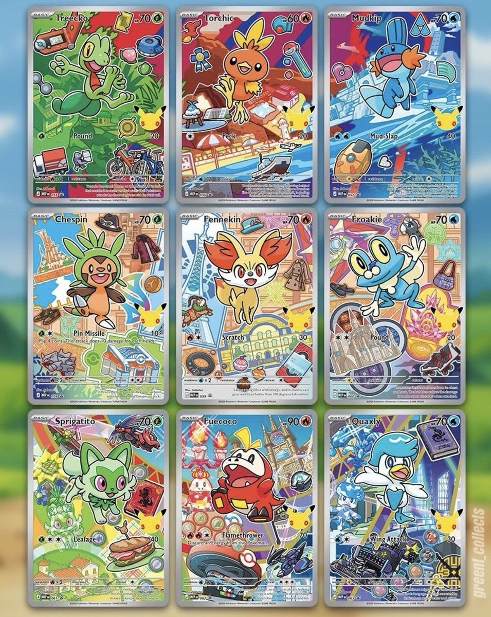 Carte promo Pokémon Collezione Illustrazione Serie 3