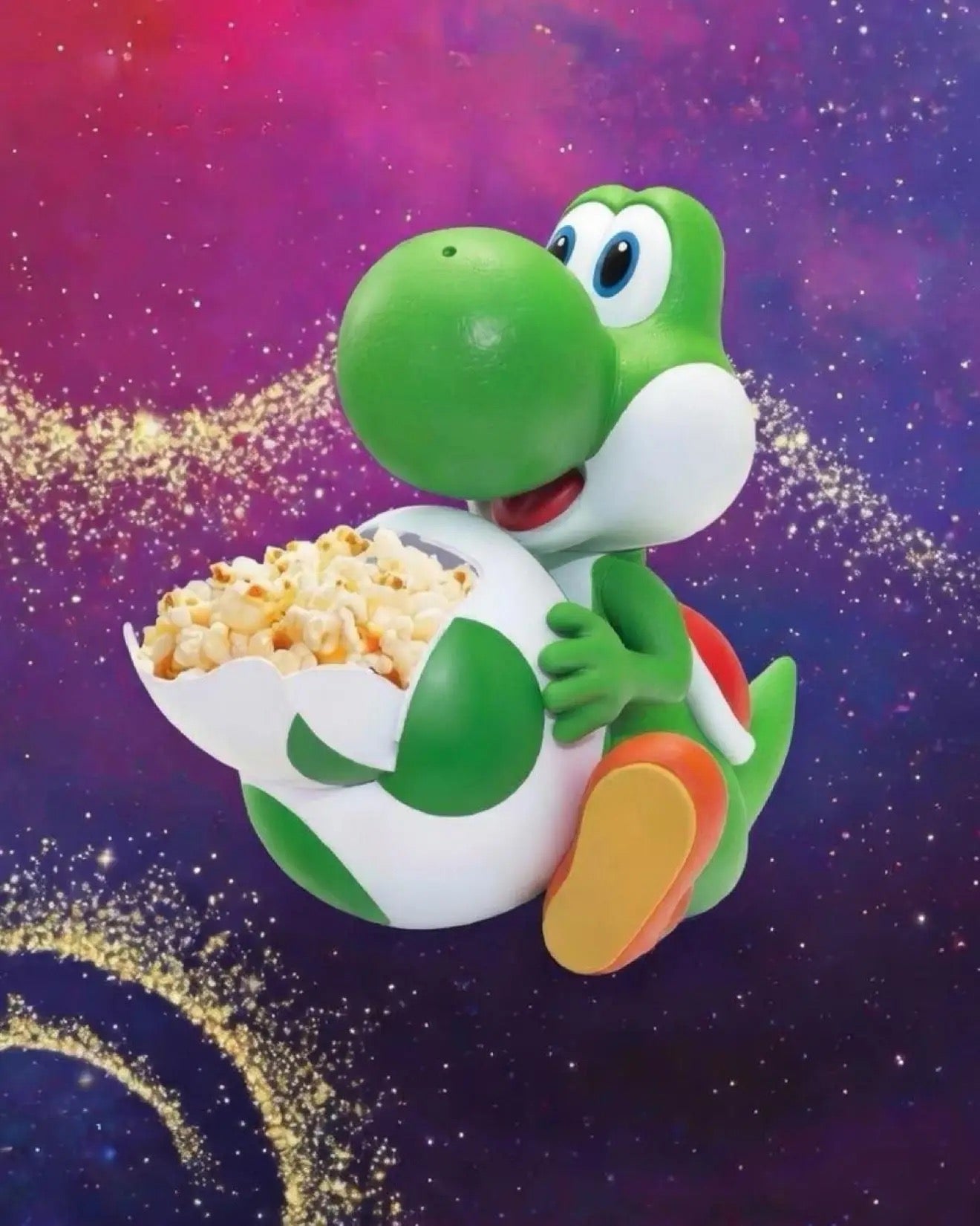 Super Mario Yoshi Popcorn Bucket - The Super Mario Galaxy Movie