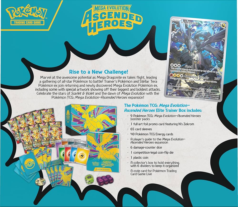 Pokémon GCC Set Allenatore Fuoriclasse Megaevoluzione Ascesa Eroica