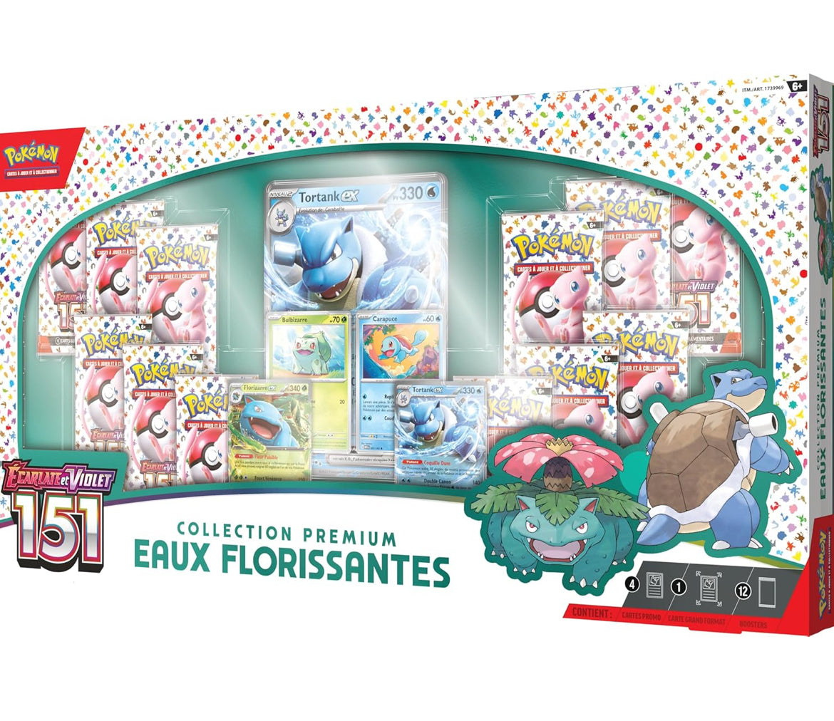 Pokémon - Collection Premium “Eaux Florissantes” (Écarlate & Violet 151)