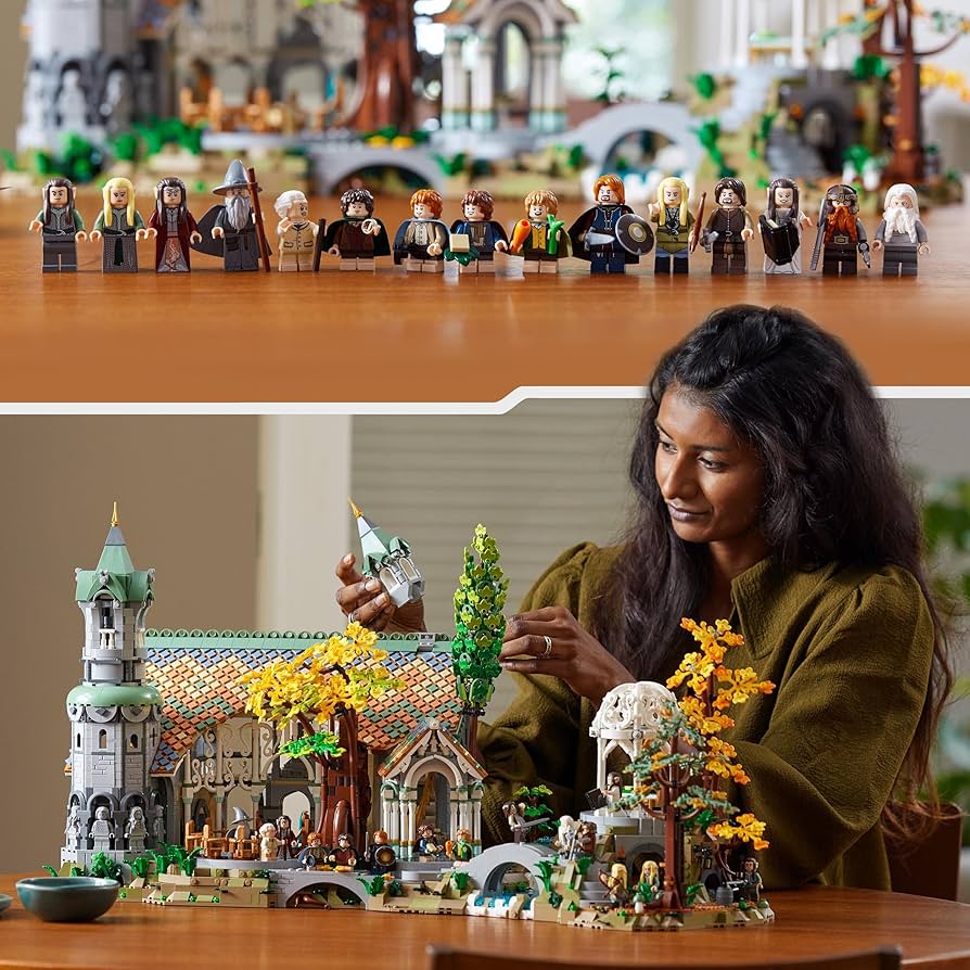 LEGO Icons 10316 The Lord of the Rings: Rivendell – Gran Burrone