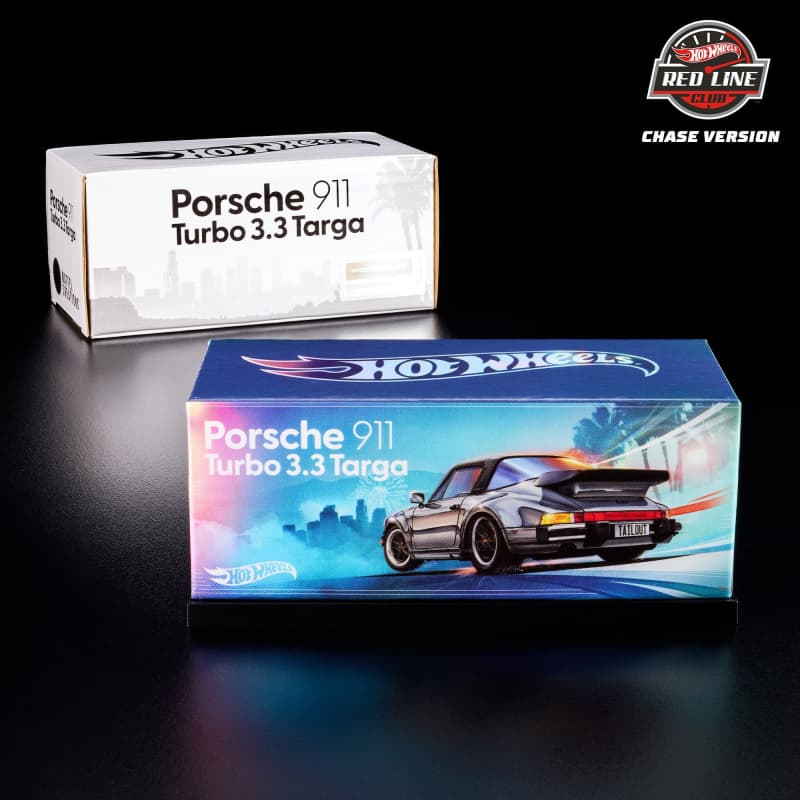 Hot Wheels RLC 1988 Porsche 911 Targa Turbo Chase