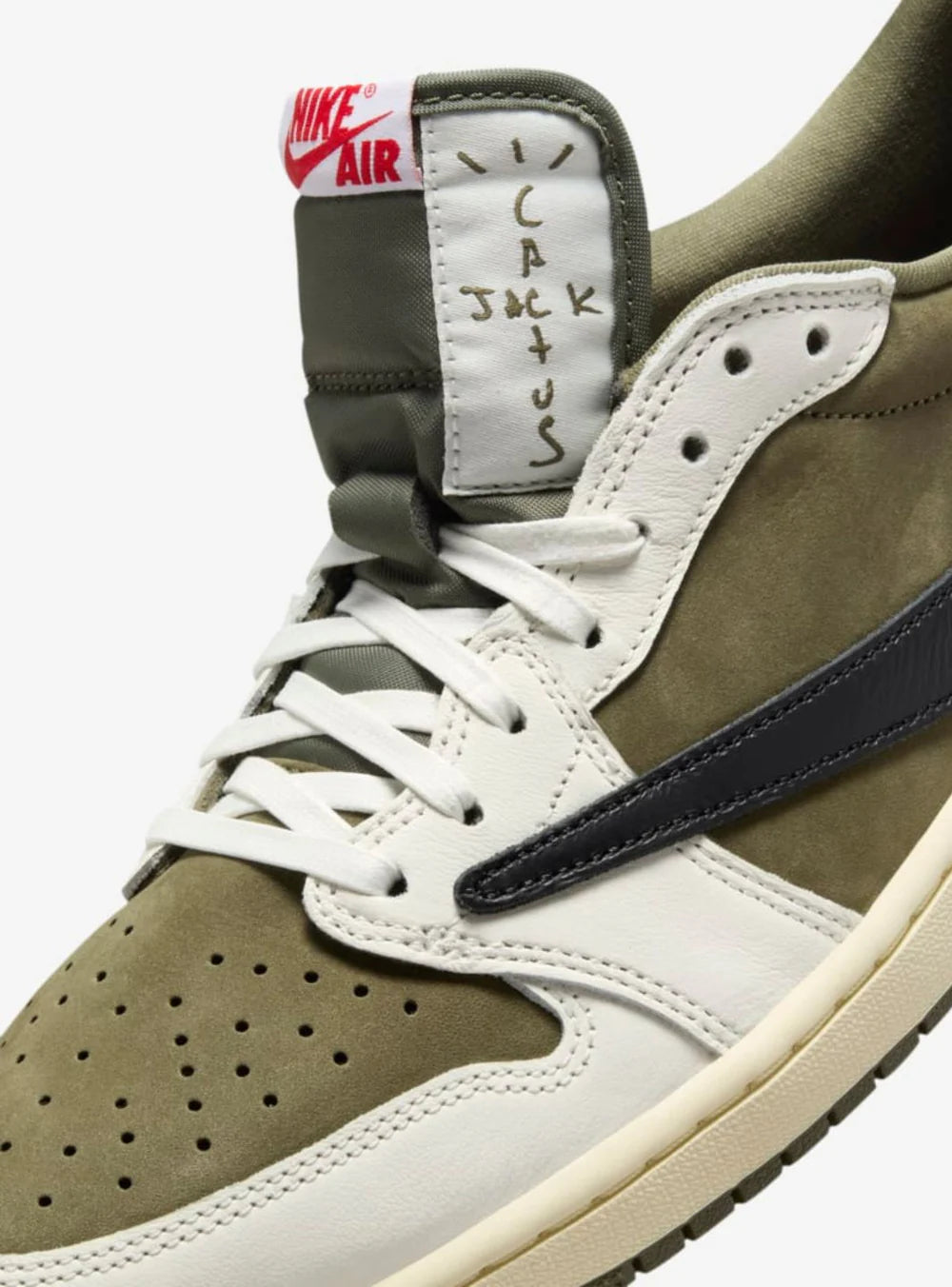 Air Jordan 1 Retro Low OG SP Travis Scott Medium Olive