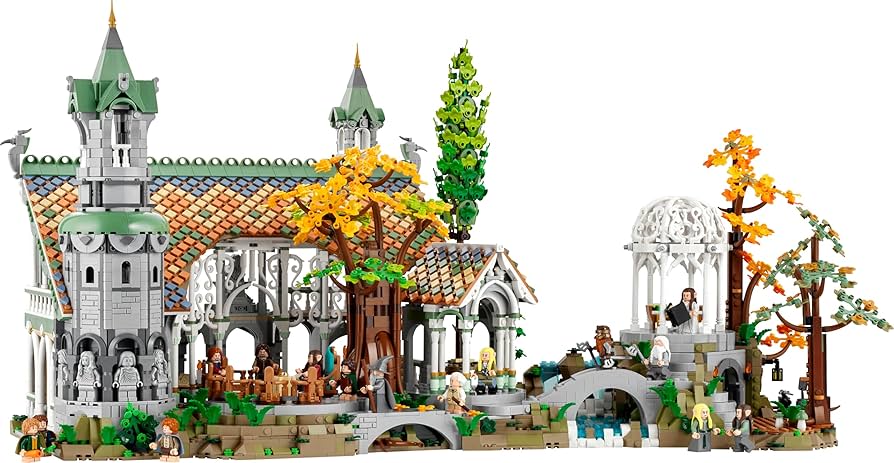 LEGO Icons 10316 The Lord of the Rings: Rivendell – Gran Burrone