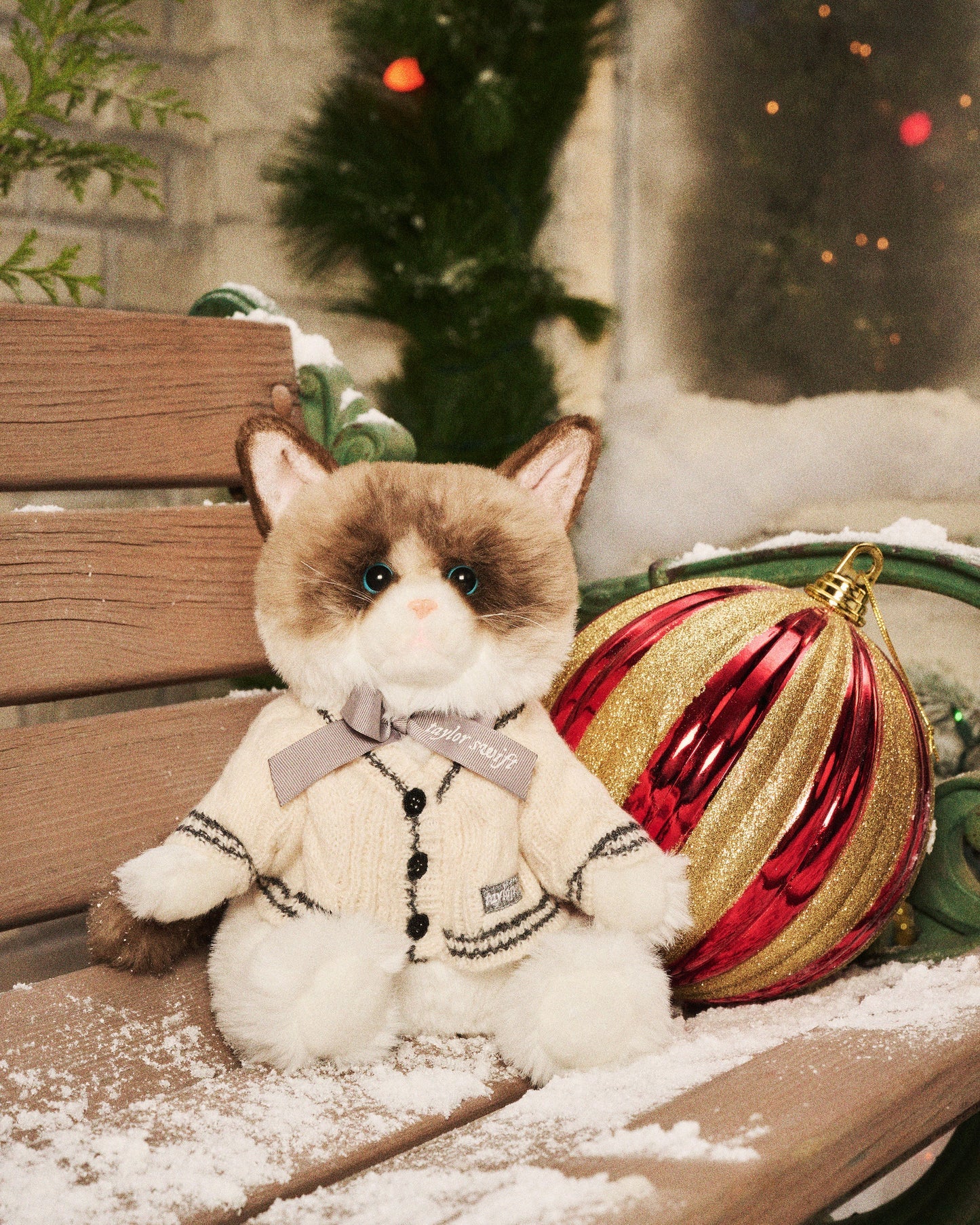 Taylor Swift Folklore Album Cardigan Plush Cat