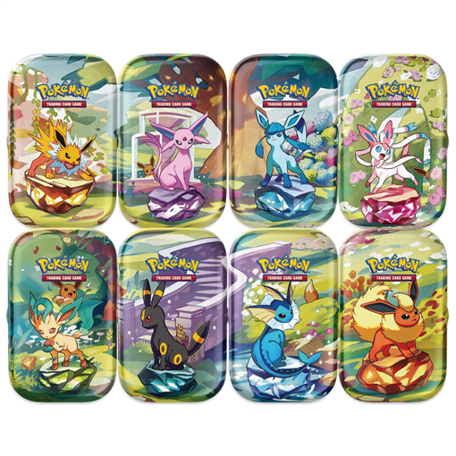 Set Mini Tin da Collezione Pokemon GCC Scarlatto & Violetto Evoluzioni Prismatiche - Lingua Italiana