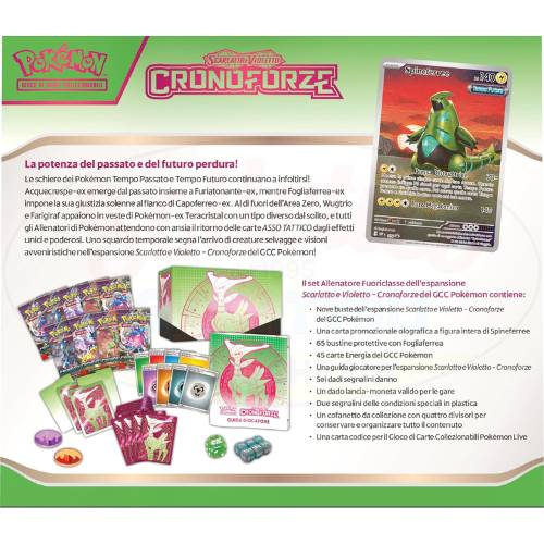 Pokemon GCC Set Allenatore Fuoriclasse Cronoforze Forzaferrea