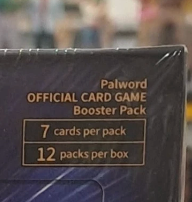 Palworld Card Game Dawn of Palpagos BP01 Booster Box (ENG) - Misprinted