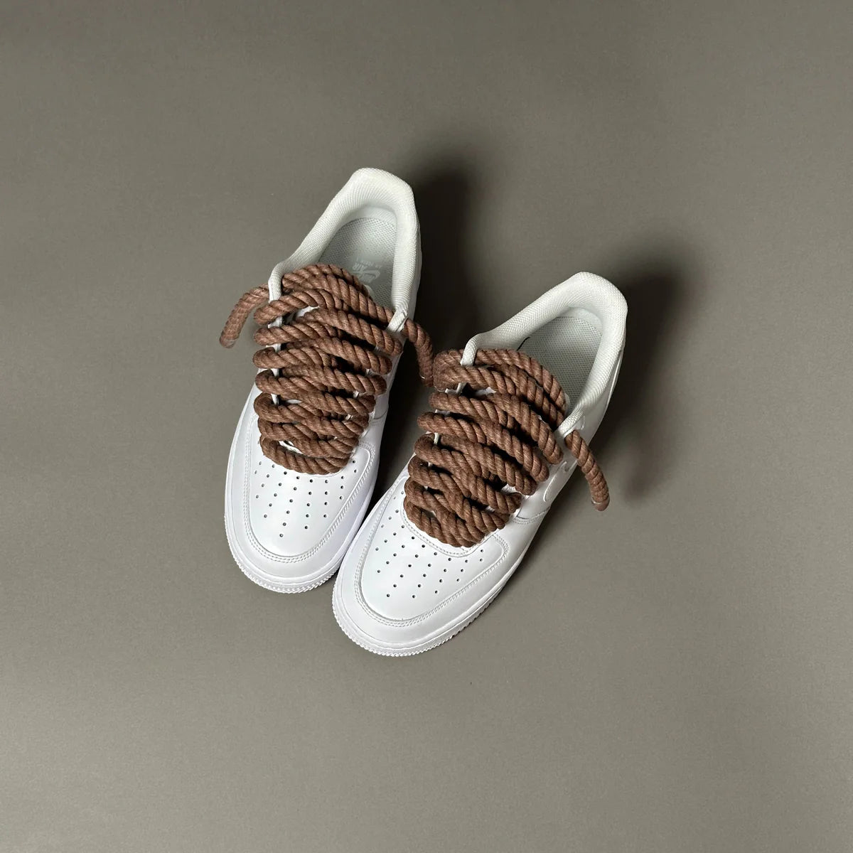 Nike Air force 1 07’ White - Ropes Laces